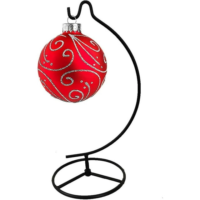 NOGIS Ornament Display Stand, Holder Ornament Hanger Stands Glass Ball