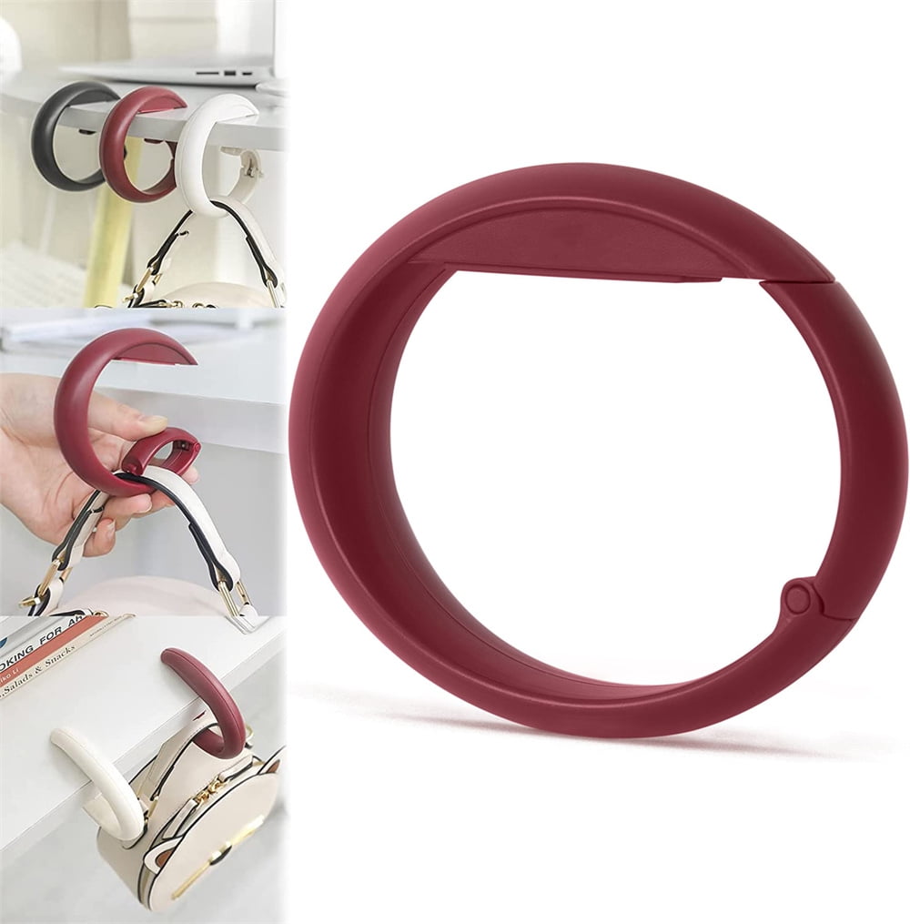 NOGIS Purse Hook | Bag Hook & Bag Holder For Table | Portable Purse Hanger  | Purse Hook For Table & Purse Hook For Desk | Travel Luggage Hook | Purse