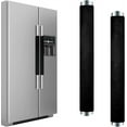 thumbnail image 1 of NOGIS Refrigerator Door Handle Covers Washable Cloth Kitchen Decor Keep Appliance Clean Anti-Static Stains for Fridge Dishwashers Velvet (2Pcs Black), 1 of 7