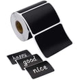 thumbnail image 1 of NOGIS Reusable Chalkboard Stickers Waterproof Blackboard Labels for Jars, Spice, Craft, Home, Kitchen, Pantry or Fridge (150 pcs), 1 of 7