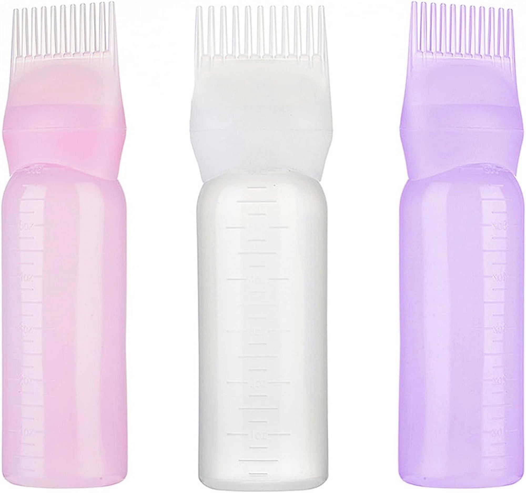 NOGIS Root Comb Applicator Bottle, 6 OZ Hair Color Applicator Brush ...