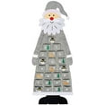 thumbnail image 1 of NOGIS Santa Christmas Advent Calendar 2022, 3.75ft Felt Hanging Advent Countdown Calendar with 24 Pockets for Xmas Holiday Home Decoration Gift, Reusable Countdown to Christmas,Gray, 1 of 7