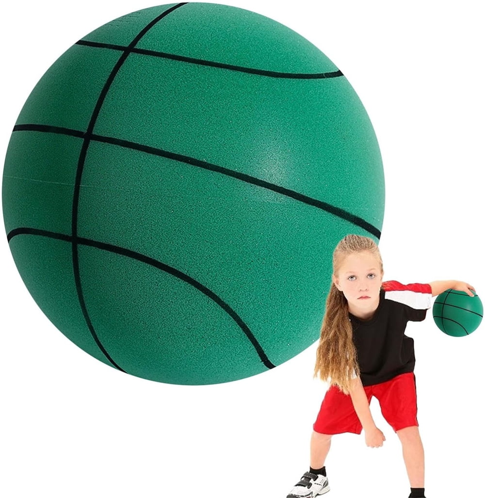 NOGIS Silent Basketball, Foam Basketball Indoor Training Ball, Uncoated