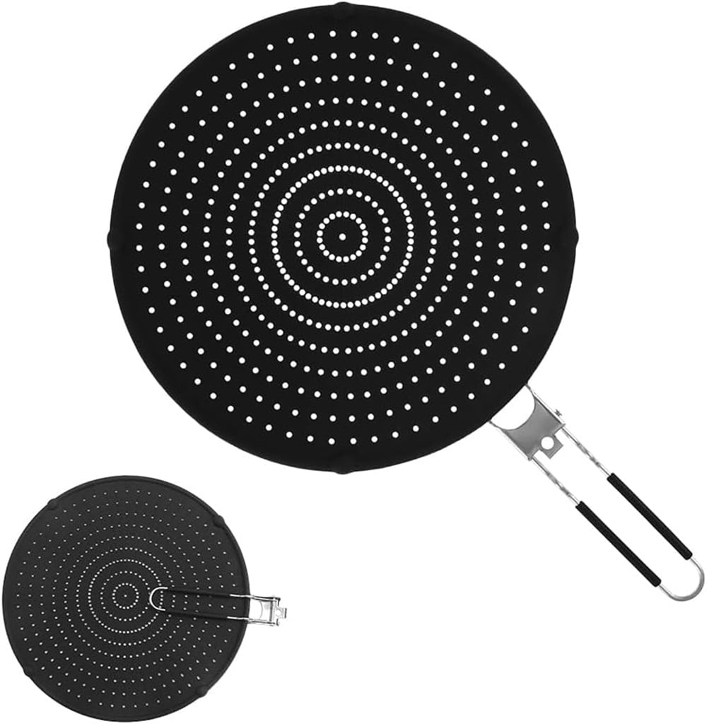 NOGIS Silicone Splatter Screen for Frying Pan, 13