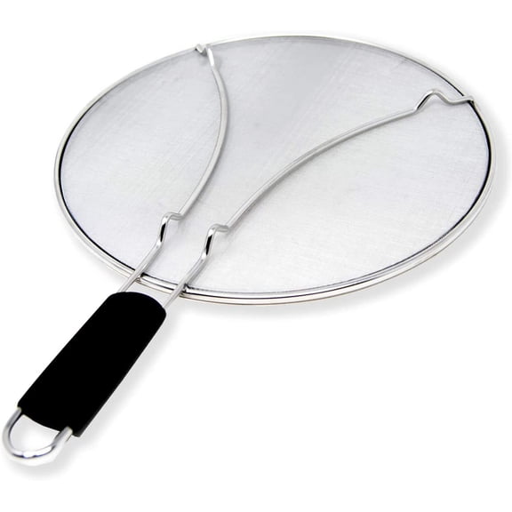 Artrylin Splatter Screen for Cooking 10 Inch, Block 99% Hot Oil, Stainless Steel Splatter Screen for Frying Pan, Heavy Duty and Easy to Clean