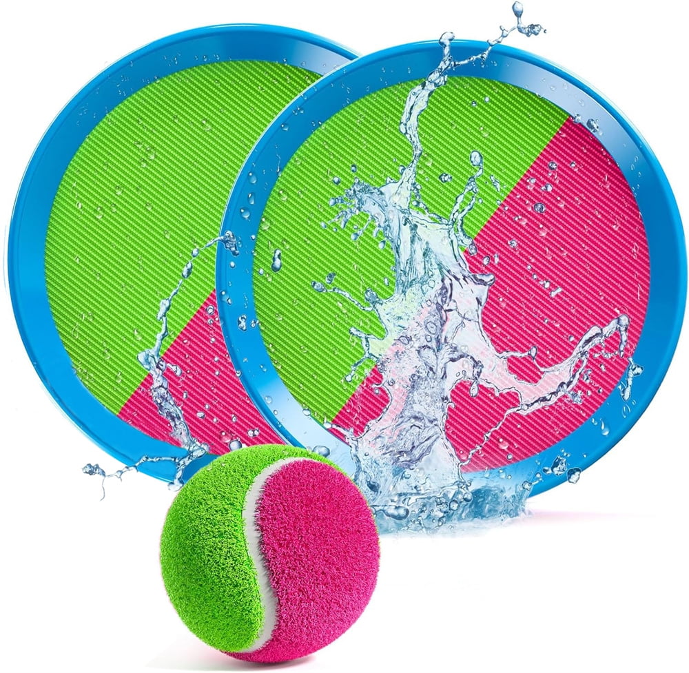 NOGIS Toss and Catch Game Set for Kids Ages 3 4 5 6 7 8 9 10, Outdoor