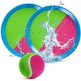 thumbnail image 1 of NOGIS Toss and Catch Game Set Lawn Games 2 Paddles 1 Ball, 1 of 7