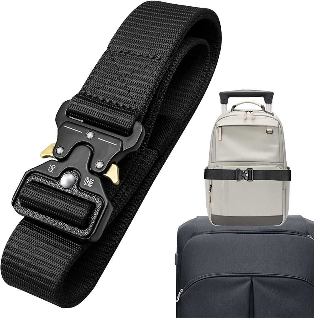 NOGIS Travel Belt for Luggage, Adjustable Suitcase Strap with