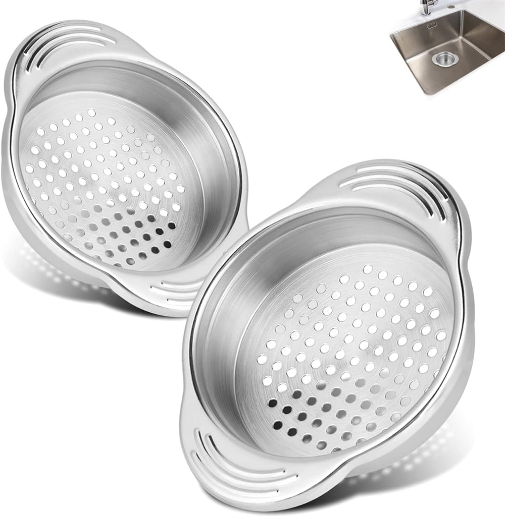 NOGIS Tuna Can Strainer Stainless Steel Food Can Strainer Sieve Metal