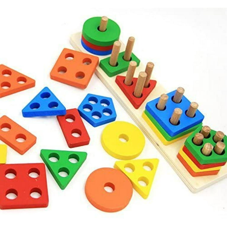 Stacking and sorting toys discount