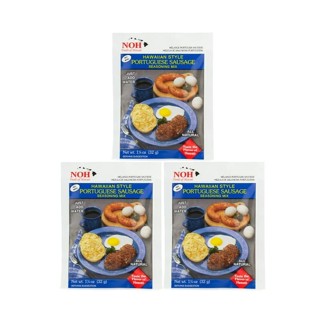 NOH Foods of Hawaii STF9 four serving seasoning packets 1.5 oz Pack of