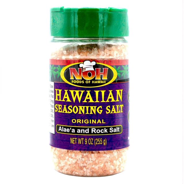 NOH Foods of Hawaii DHF10 Hawaiian Seasoning Salt (Original (Alae'a and