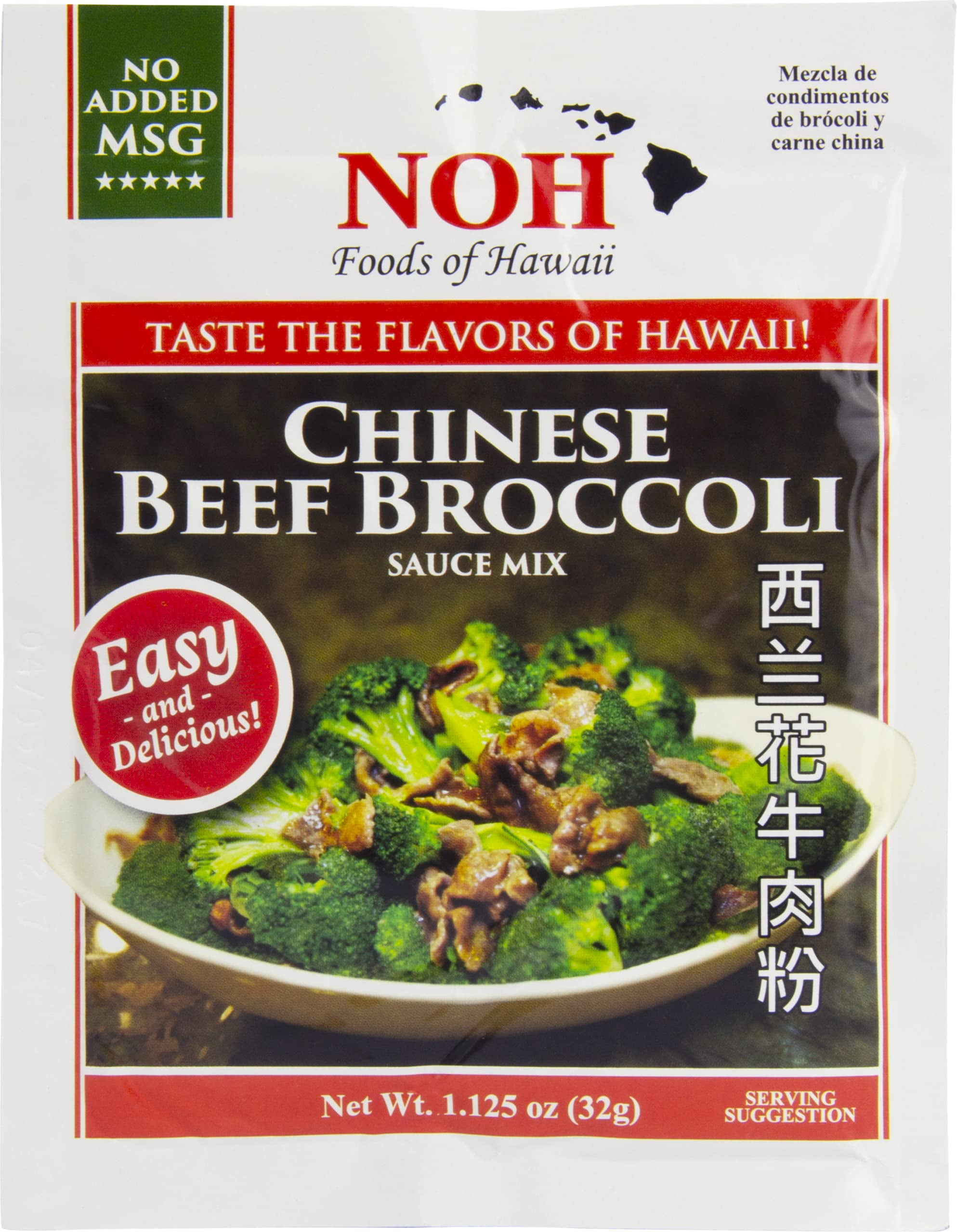 NOH Foods of Hawaii DU20Chinese Beef Broccoli Sauce Mix Beef Broccoli