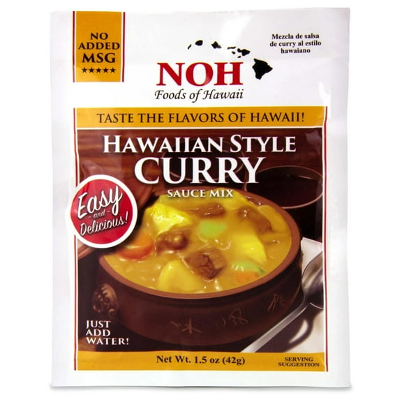 NOH Foods Hawaiian Style Curry Sauce Mix, 1.5 oz
