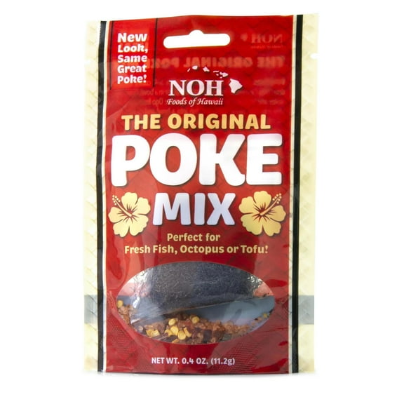 NOH Foods of Hawaii The Original Poke Mix, 0.4 oz, Gluten-Free, All Natural