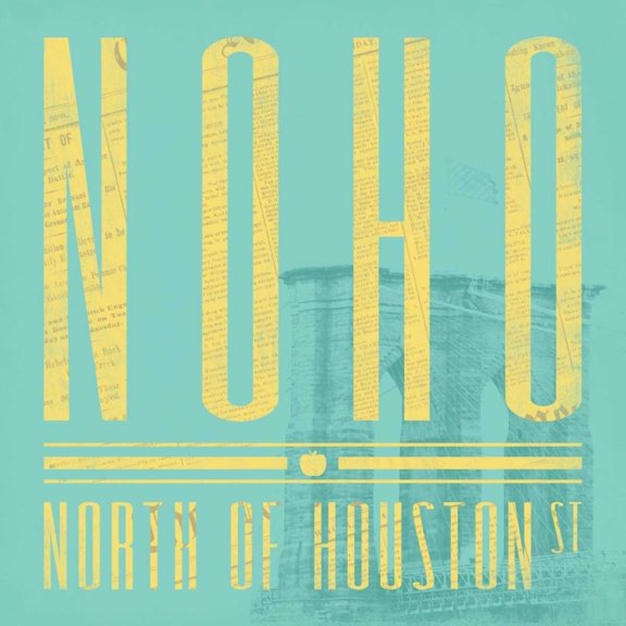 NOHO in Spring Poster Print by Jace Grey (24 x 24 )