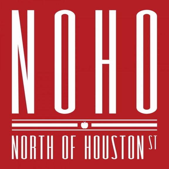 NOHO red Poster Print by Jace Grey (24 x 24 )
