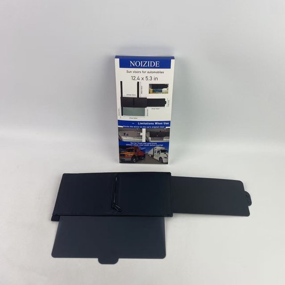 NOIZIDE Sun visors for automobiles,Polarized Sun Visor Extender, Anti-Glare Car Sun Visor Protects from Sun Glare, Automotive Interior Sun Protection (Lens Black)