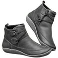 thumbnail image 1 of NOKIO Antique Women'S Autumn Ankle Boots Women's Vintage Ankle Boots Arch Support Shoes For Women With Side Zipper Flat Ankle Boots Women Women'S Casual Chic Ankle Booties, 1 of 5