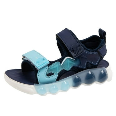 NOKIO Baby Boy Sport Sandals Boys' And Girls' Summer Outdoor Beach Sports Closed Toe Sandals Soft Sole Non Slip Lightweight Beach Sandals For Small And Medium Sized Children