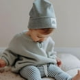 thumbnail image 1 of NOKIO Baby Girl Boy Toddler Knit Sweater Cute Round Neck Long Sleeve Blouse Pullover Oversized Sweatshirt Warm Kids Tops Toddler Long Sleeve Crew Neck Solid Knit Sweater Winter Clothes, 1 of 3