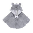 thumbnail image 1 of NOKIO Baby Girls Cloak Kids Cotton Hooded Warm Winter Kid Car Seat Coat Baby Wear Hoodie Cape Poncho Coat Spring Autumn Winter Car Seat Jacket Outwear, 1 of 5
