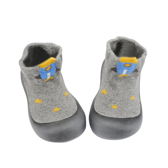 NOKIO Baby Sock Shoes Baby Walking Shoes kids Non-Slip Breathable Slippers with Soft Rubber Sole Baby Boys Girls Sneakers Toddler Cartoon Soft Rubber Sole Non Slip Floor Slipper