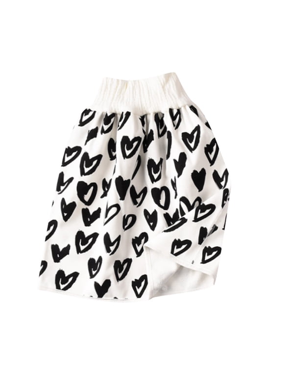 Baby Water-proof Diaper Pants for Potty Training Kids Summer Diaper Shorts Comfy Reusable Baby Diaper Skirt Shorts 2 in 1 Boy's Girl's Training Skirt