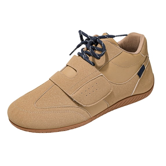 NOKIO Bowling Shoes for Men with Adjustable H๐๐k and L๐๐p, Breathable Wide Toe Walking Sneakers Fashion La๐ผe Up Flat Tennis Shoes Comfortable Versatile Casual Bar๐พ๐ฟoot Shoes