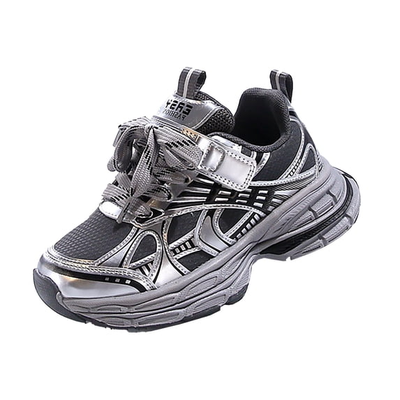 NOKIO Boys Girls Sneakers Non-Slip Lightweight Running Shoes for Kids Toddler Boys Girls Platform Sneakers - Lightweight Non-Slip Girls Platform Shoes Kids Holiday Shoes Athletic Fall