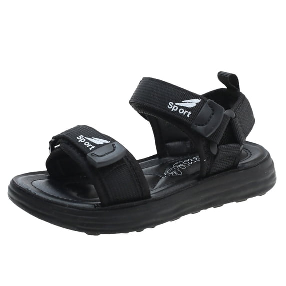 NOKIO Boys' Sport Sandals Little Kids Beach Sandals Kids Urban Chic Sandals Cartoon Sandals Summer Soft Sole Casual Shoes Children Sports Beach Shoes Middle And Big Children