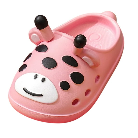 NOKIO Cartoon Slippers For Kids Toddler Pillow Slide Shower Bathroom Slippers Quick Drying Soft Non Slip Cushioned Thickened Summer Slides Beach Pool House Sandals For Girls And Boys