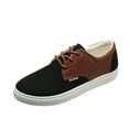 thumbnail image 1 of NOKIO Casual Canvas Slip-On Shoes For Men, Comfortable Casual Shoes For Men, Men'S Comfortable Slip-On Fashion Men Casual Shoes Flat Lace Up Round Toe Comfortable Casual Shoes, 1 of 1