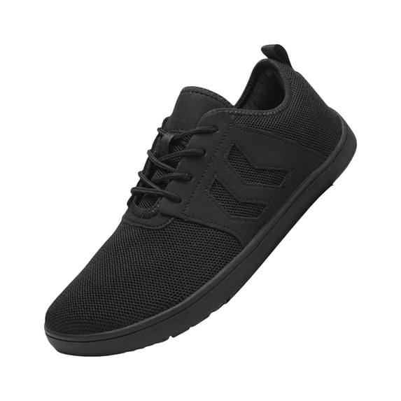 NOKIO Casual Shoes for Men Comfortable Wide Toe Trainer Sneakers Breathable Knit Summer Walking Shoes with Durab𝗅e Soft Sole Versatile So𝗅id Color Sport Running Shoes