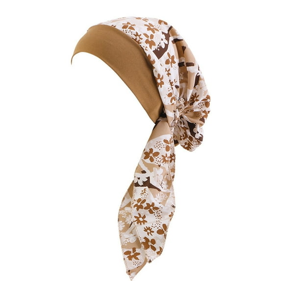 NOKIO Chemo Headwear Turbans for Women Long Hair Head Scarf Headwraps Cancer Hats Head Scarf for Women Cap Chemo Patients Headwear Cancer Hair Loss Scarf Headwrap Cover Hat Turban Covering Wrap