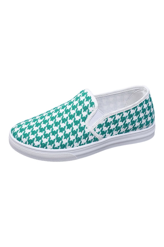 Chic Women'S Canvas Sneakers Women'S Casual Athletic Shoes Women'S Cushioned Active Sneakers Women's Comfortable Anti Slip Breathable Soft Sole Lightweight Casual Canvas Shoes