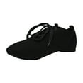 thumbnail image 1 of NOKIO Chic Women'S Faux Suede Flats Designer Women'S Pointed Toe Flats Women's Canvas Dance Shoes Soft Soled Training Shoes Ballet Shoes Sandals Dance Shoes, 1 of 5