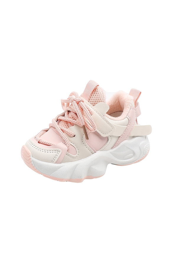 Children'S Cozy Running Shoes Fashion Big Kids Winter Water Proof Flat Keep Warm Snow Boots Comfortable Shoes Boys' Plush Athletic Shoes Boys' Winter Baseball Cleats