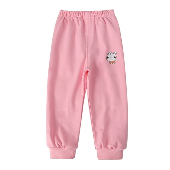 NOKIO Children'S Elastic Waistband Joggers Toddler Boys Girls Sweatpants Active Jogger Pants with Pockets Pull on Casual Sport Pants Basic Solid