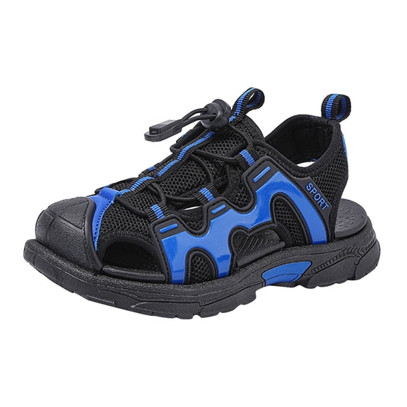 NOKIO Children'S Sport Sandals Kids' Summer Shoes Children Slippers Cartoon Dinosaur Flat Bottom Home Waterproof Breathable Beach Slippers