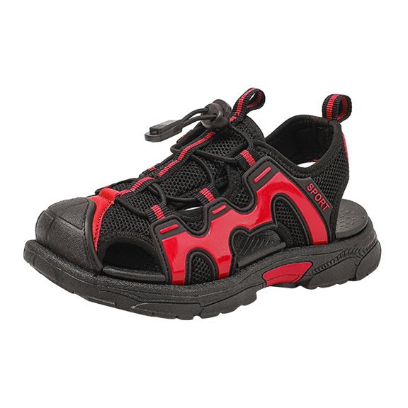 NOKIO Children'S Sport Sandals Kids' Summer Shoes Children Slippers Cartoon Dinosaur Flat Bottom Home Waterproof Breathable Beach Slippers
