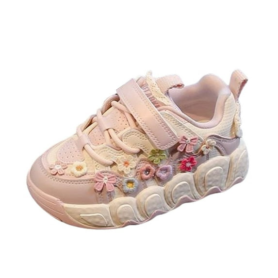 NOKIO Children'S Stylish Fashion Sneakers Girls' Fashion Athletic Sneakers Fashion Big Kids Winter Water Proof Flat Keep Warm Snow Boots Comfortable Shoes