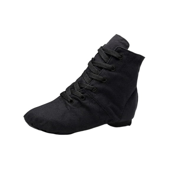 NOKIO Children Shoes Dancing Shoes Ballet Performance Indoor Shoes Yoga Shoes Girls Canvas Jazz Dress Shoes Dance Shoes Canvas Jazz Dance Boots Ballet Dancing Sneakers For Girls Boys