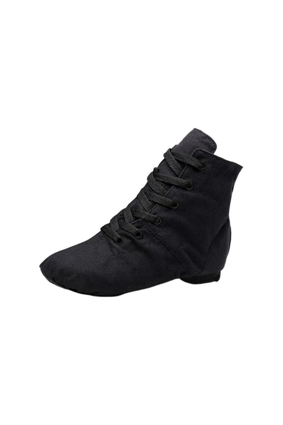 Children Shoes Dancing Shoes Ballet Performance Indoor Shoes Yoga Shoes Girls Canvas Jazz Dress Shoes Dance Shoes Canvas Jazz Dance Boots Ballet Dancing Sneakers For Girls Boys