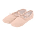 thumbnail image 1 of NOKIO Children's Dance Shoes Women's Soft Soled Exercise Shoes Adult Body Ethnic Ballet Shoes Yoga Shoes Canvas Ballet Shoes Toddler Girls Ballet Slippers No-Tie Boys Girls Dance Shoes, 1 of 5