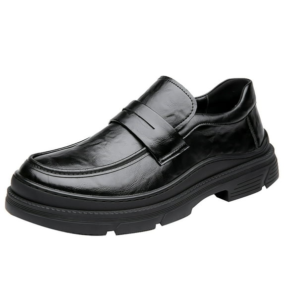 NOKIO Classic Penny Loafers For Men Fashion Spring And Summer Men Sports Shoes Flat Bottom Lightweight Mesh Breathable Slip On Comfortable Solid Color Simple Features: