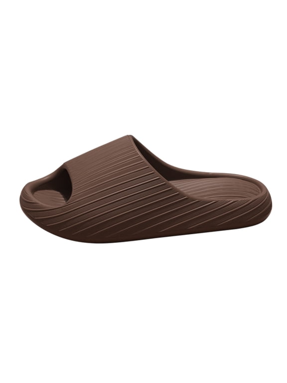 Clearence Woman's EVA Platform Sandals Thick Non-Slip Sole Indoor/Outdoor Slides Odorless Bathroom Shoes for Couples & Family Use