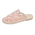 thumbnail image 1 of NOKIO Clearence Women’s Asian-Style Floral Mesh Sandals Breathable Indoor Slides Medium Width Non-Slip Sole Lightweight House Slippers for Summer, 1 of 7