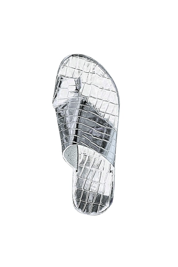 Clearence Women‘s Euro-Chic Geometric Stone Sandals Summer Beach Slides with Wide Toe Box Flat Sole Non-Slip Traction Comfortable Outdoor Casual Walking Shoes