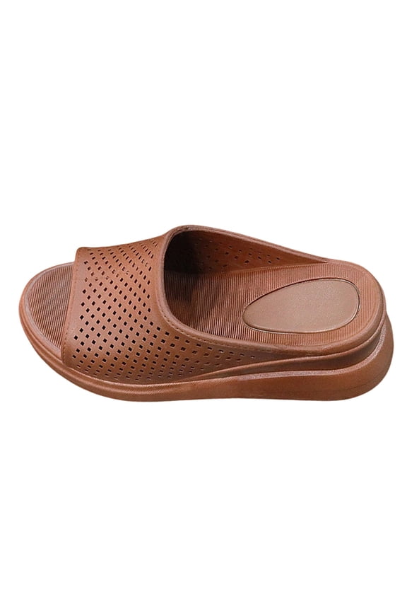 Clearence Women’s High Wedge Heel Fish Mouth Sandals, Non-Slip Thick Sole Summer Slippers with Adjustable Straps for Pool Party Casual Outdoor Wear
